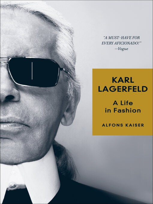 Title details for Karl Lagerfeld by Alfons Kaiser - Available